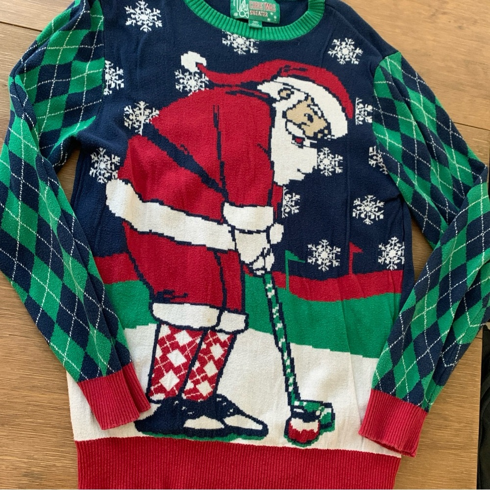 Golf Christmas Sweater
